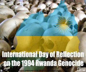 yapboz Gün yansıma 1994 Ruanda Soykırımı